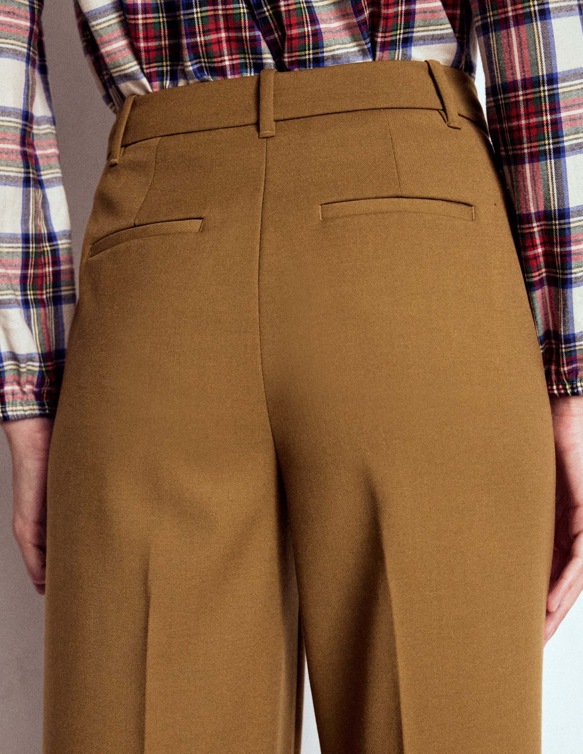 Belgravia Tailored Trousers-Tobacco - Image 5
