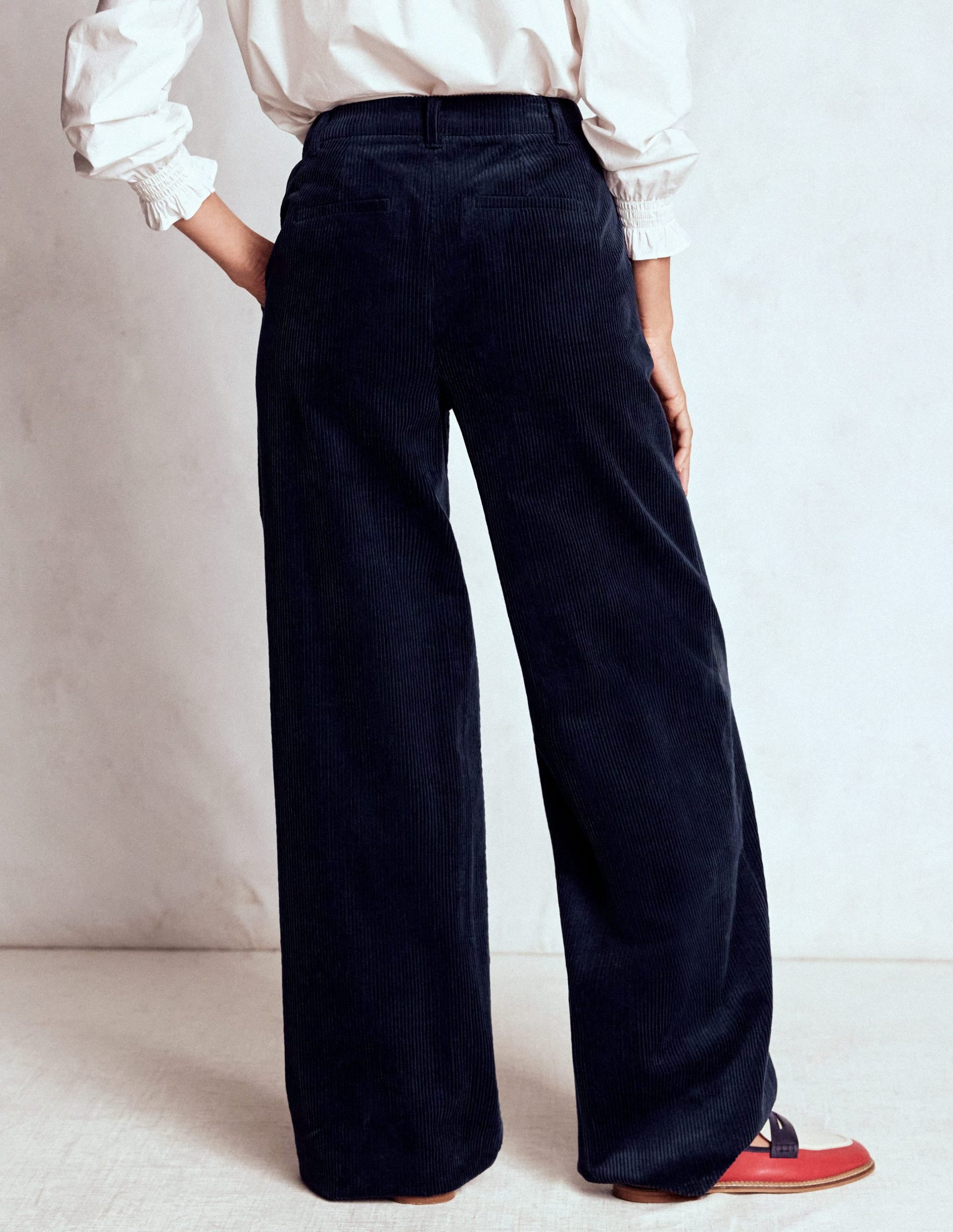 Belgravia Cord Pants-Navy - Image 3