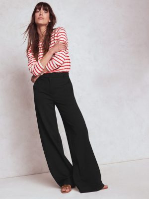 Belgravia Ponte Pants-Black