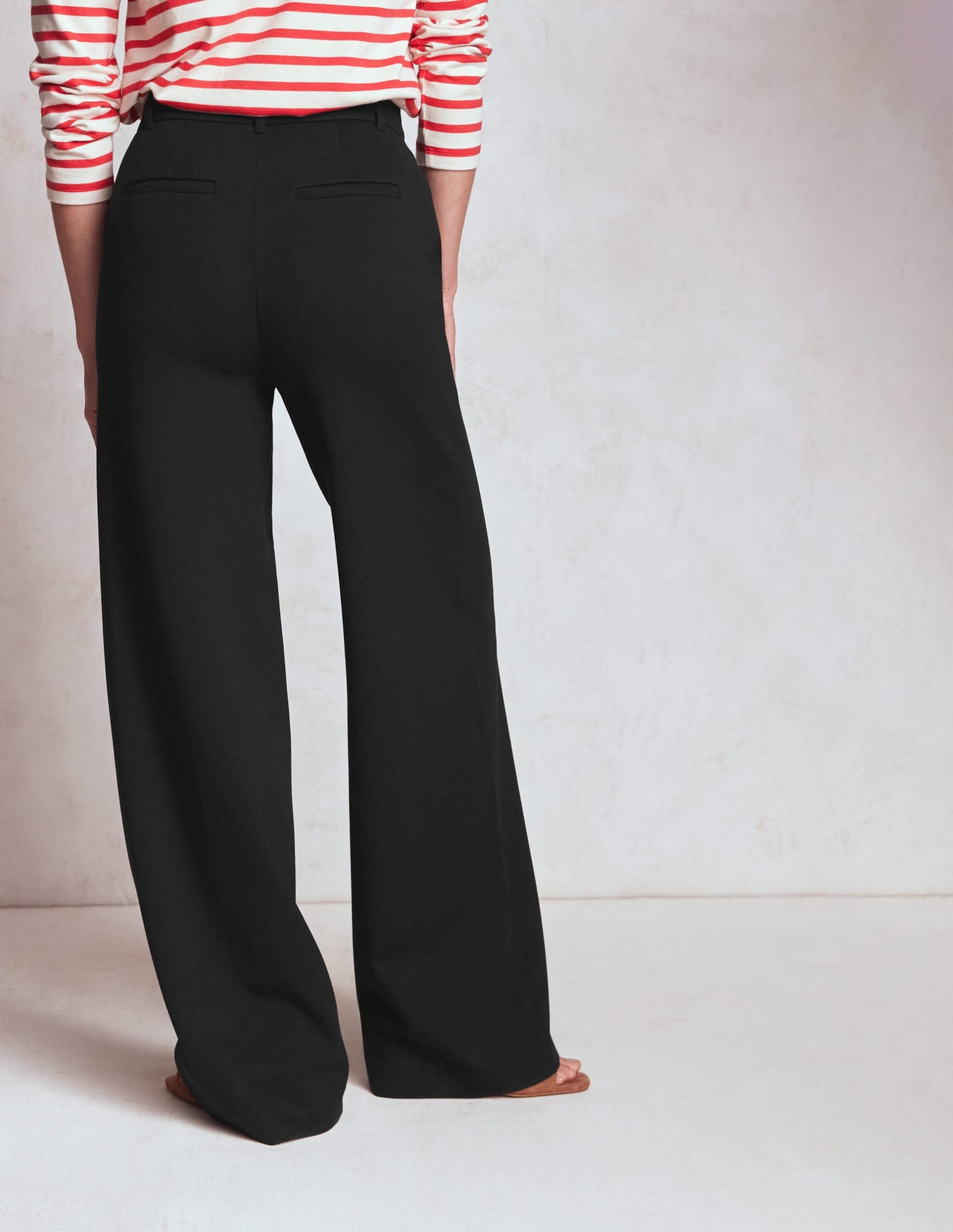Belgravia Ponte Trousers-Black - Image 3