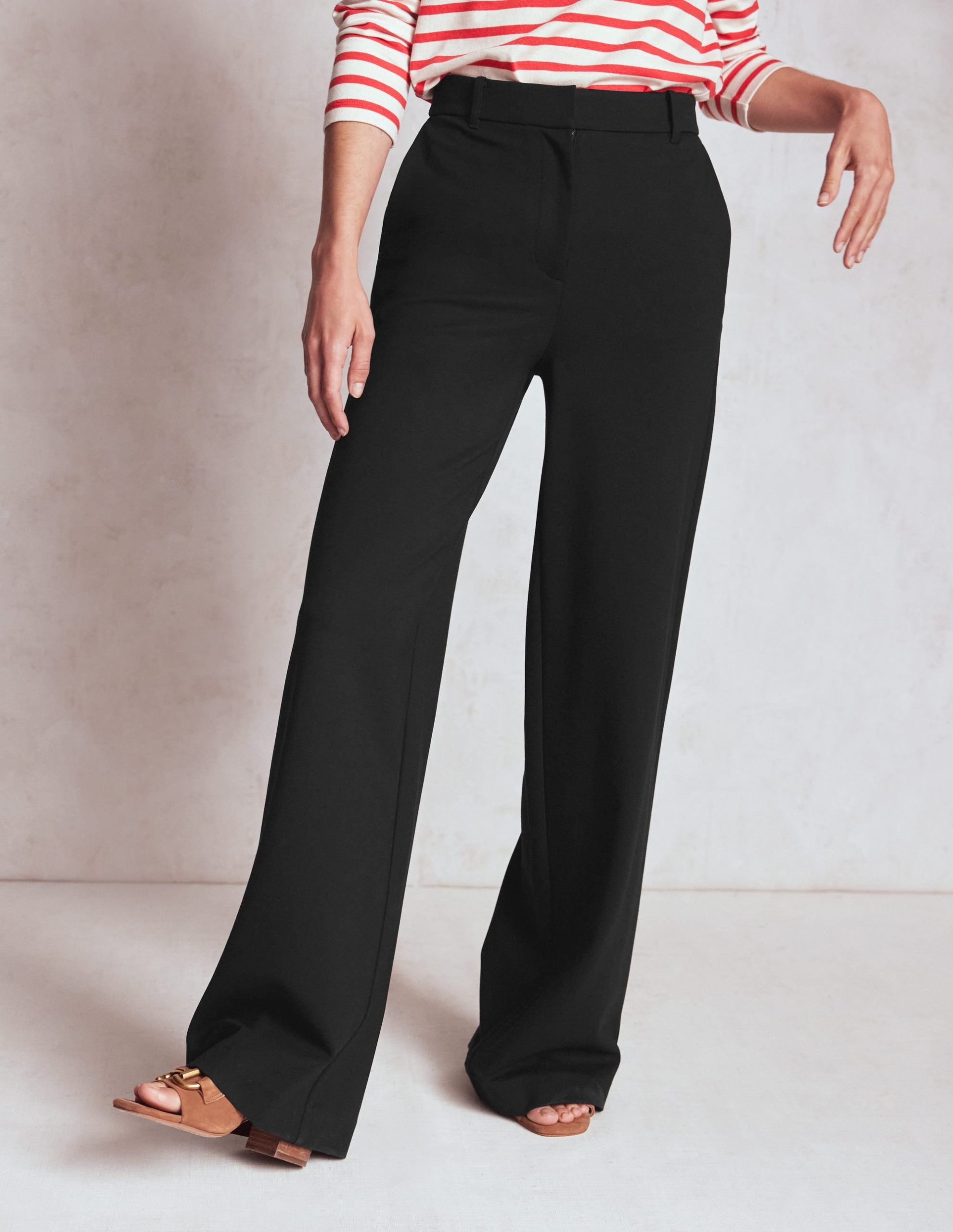 Belgravia Ponte Trousers-Black - Image 4