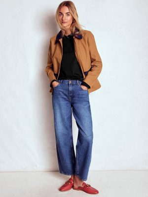 Supersoft Frill Detail Top-Black