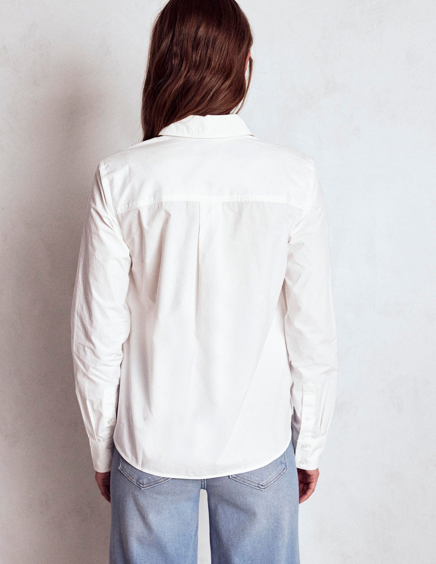 Sienna Cotton Shirt-White - Image 3