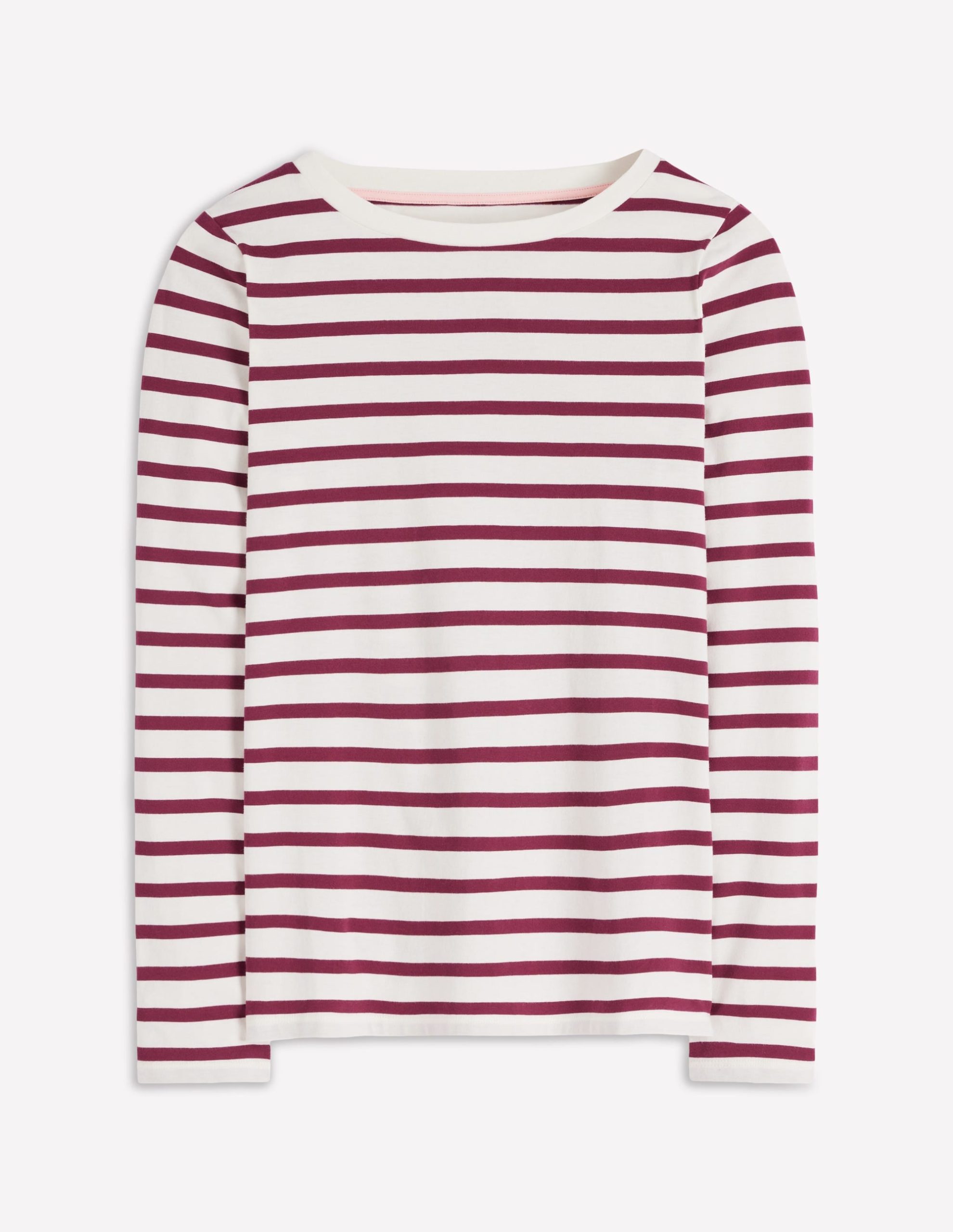 Olivia Long Sleeve Breton-Deep Wisteria Stripe - Image 5