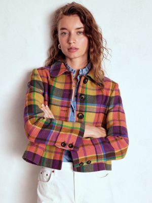 Knightsbridge Wool Jacket-Multi Check