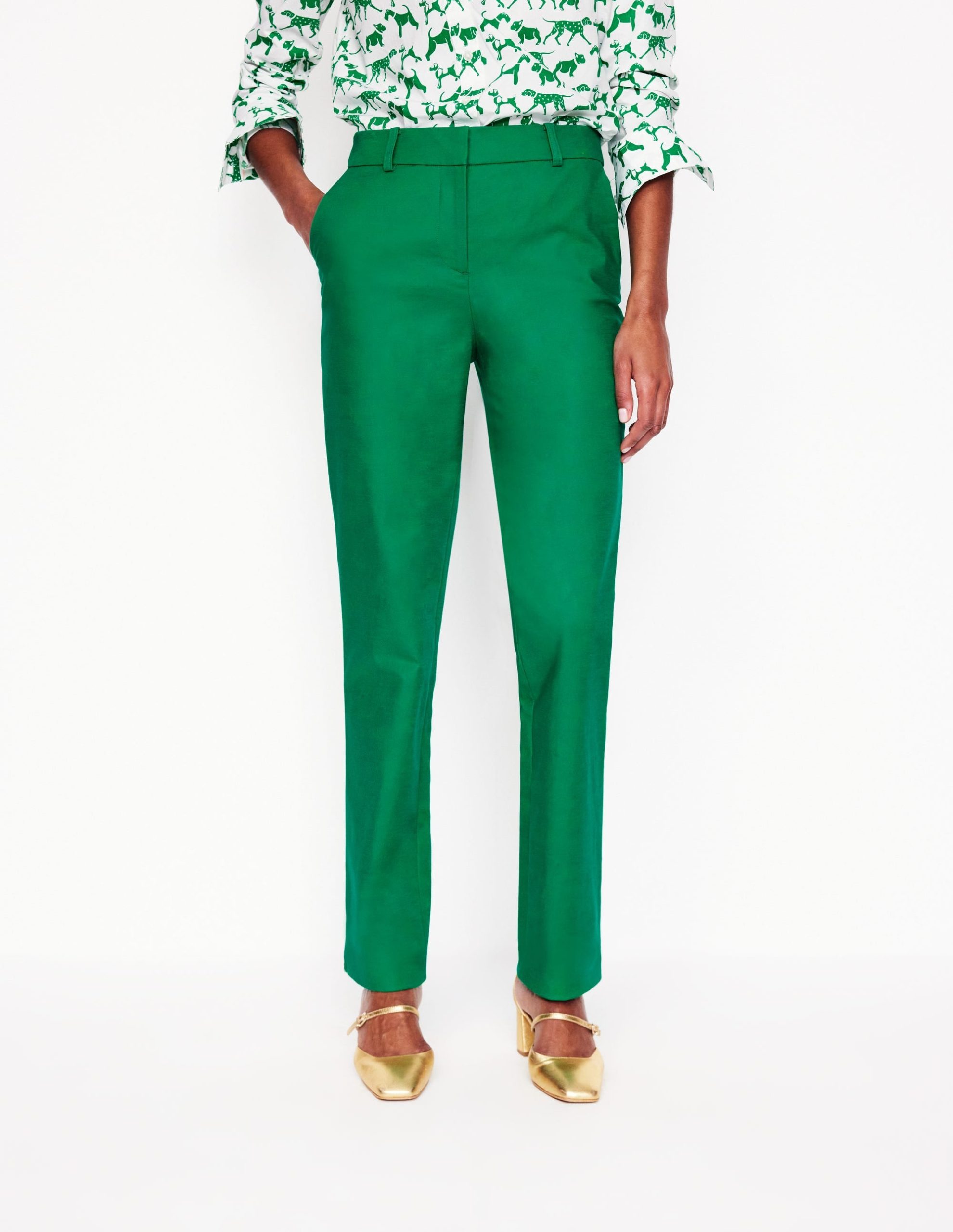 Richmond Trousers-Rich Emerald - Image 4
