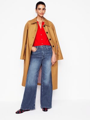 High Rise Wide Leg Jeans-Mid Vintage