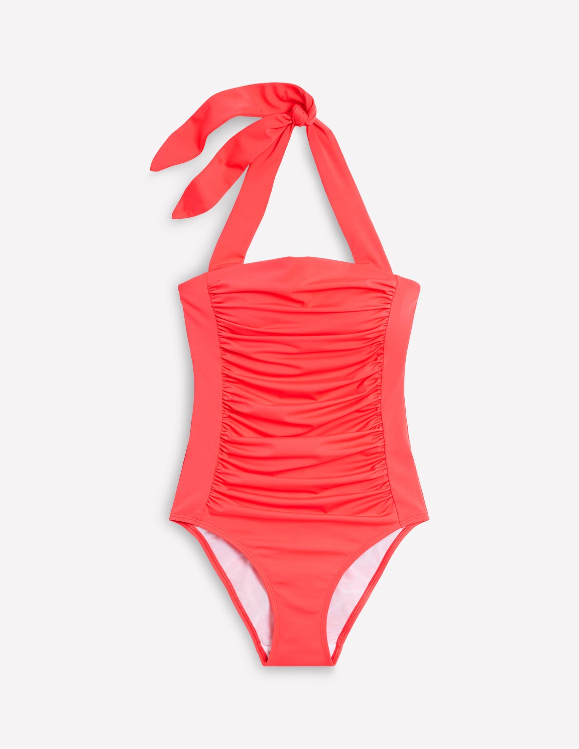 Kythira Ruched Swimsuit-Red - Image 5