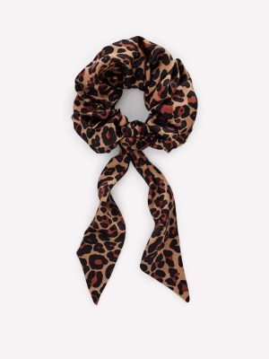 Scarf Scrunchie-Leopard