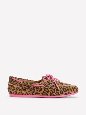 Boat Shoes-Leopard