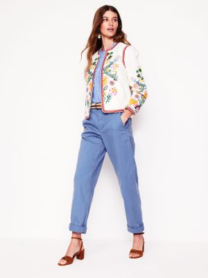 Barnsbury Chino Pants-Blue River