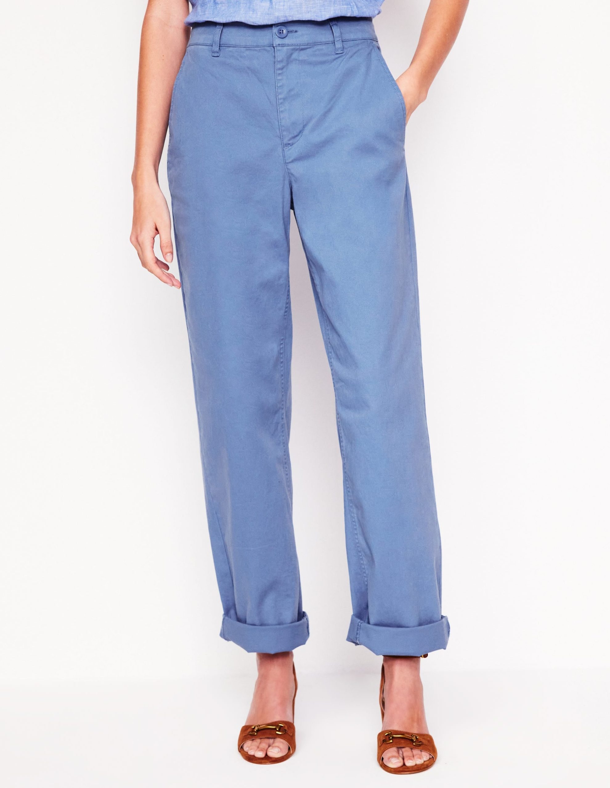 Barnsbury Chino Pants-Blue River - Image 2