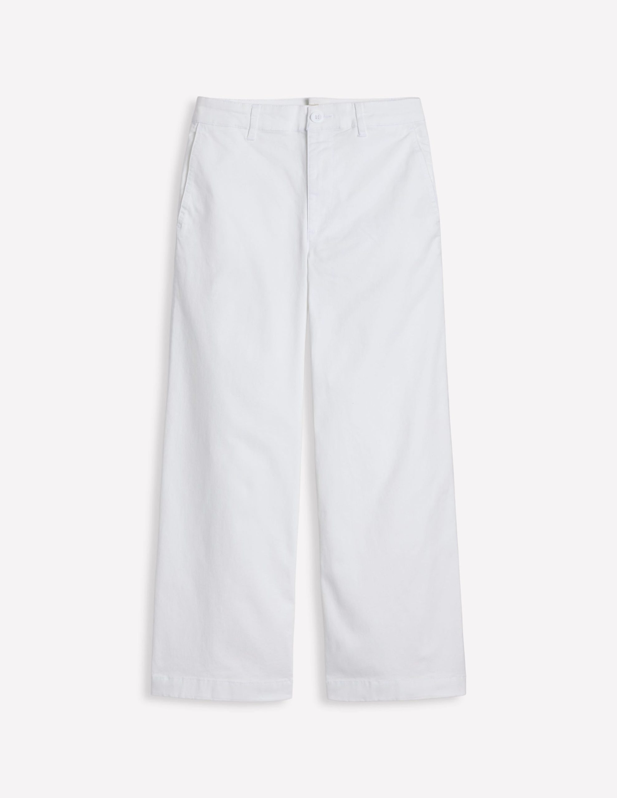 Barnsbury Crop Chino Trousers-White - Image 6