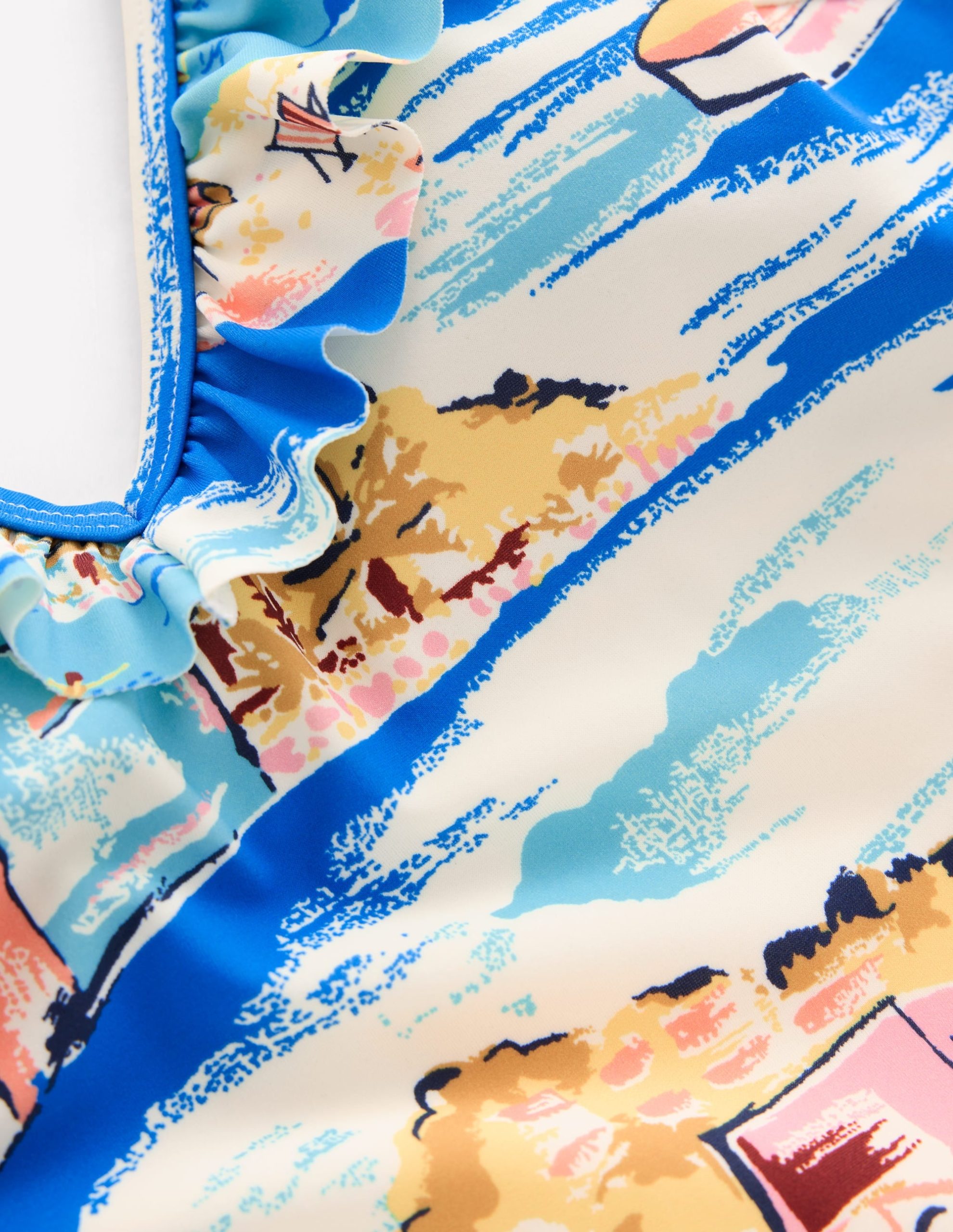 Evia Ruffle Swimsuit-Multi. Paradise Bay - Image 9