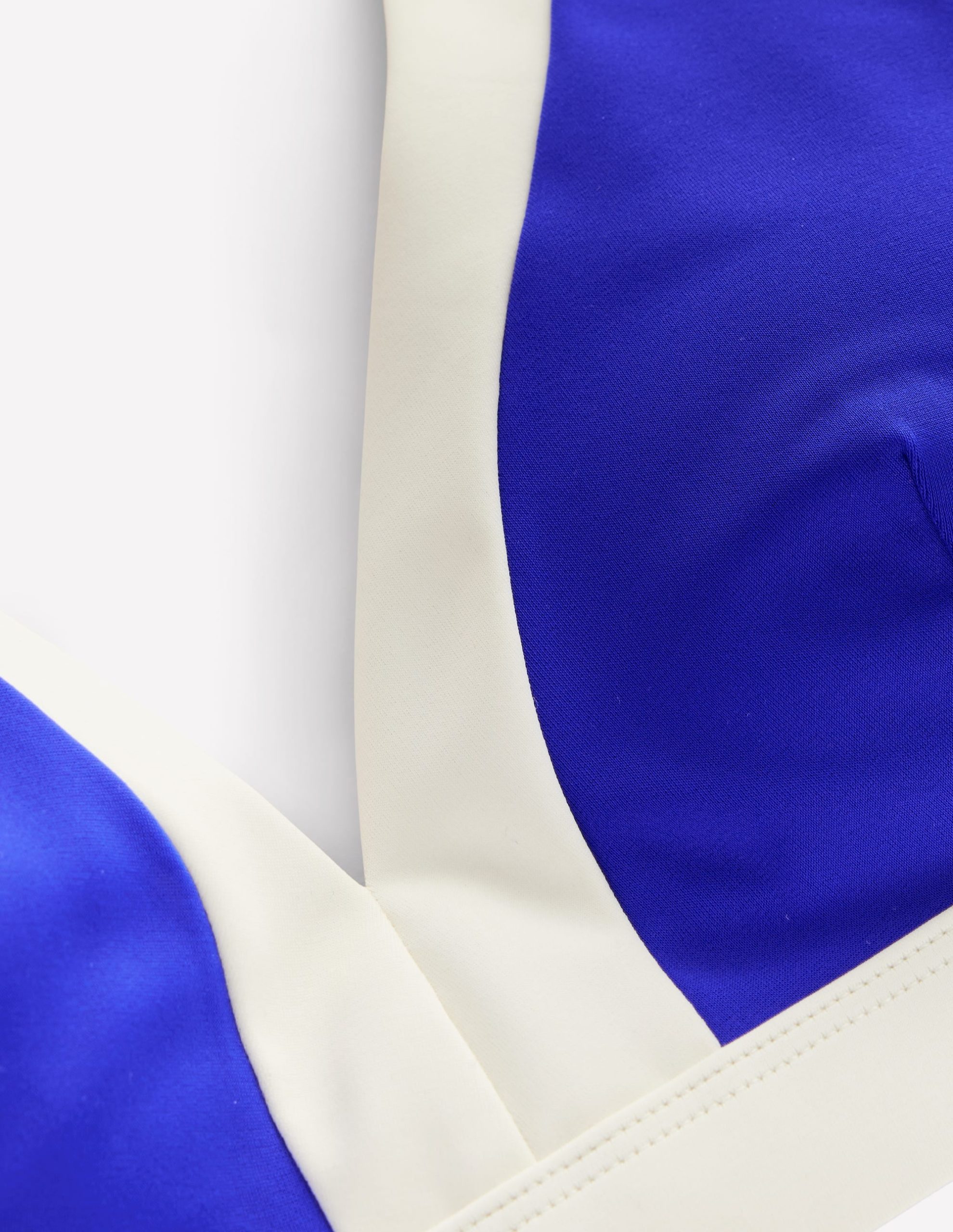 Ios V Panel Bikini Top-Cobalt Blue. Ivory - Image 8