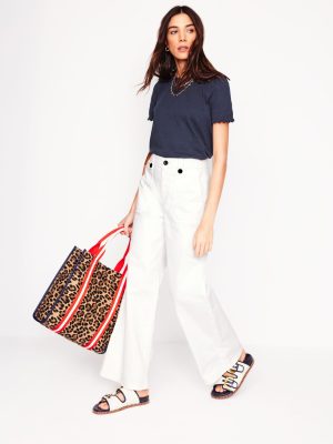 Ali Ricrac T-shirt-Navy