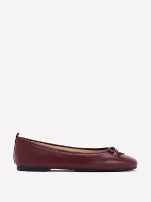 Kitty Flexi Sole Ballet Pumps-Oxblood
