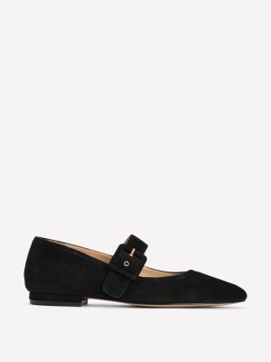 Vic Chisel Toe Mary Janes-Black