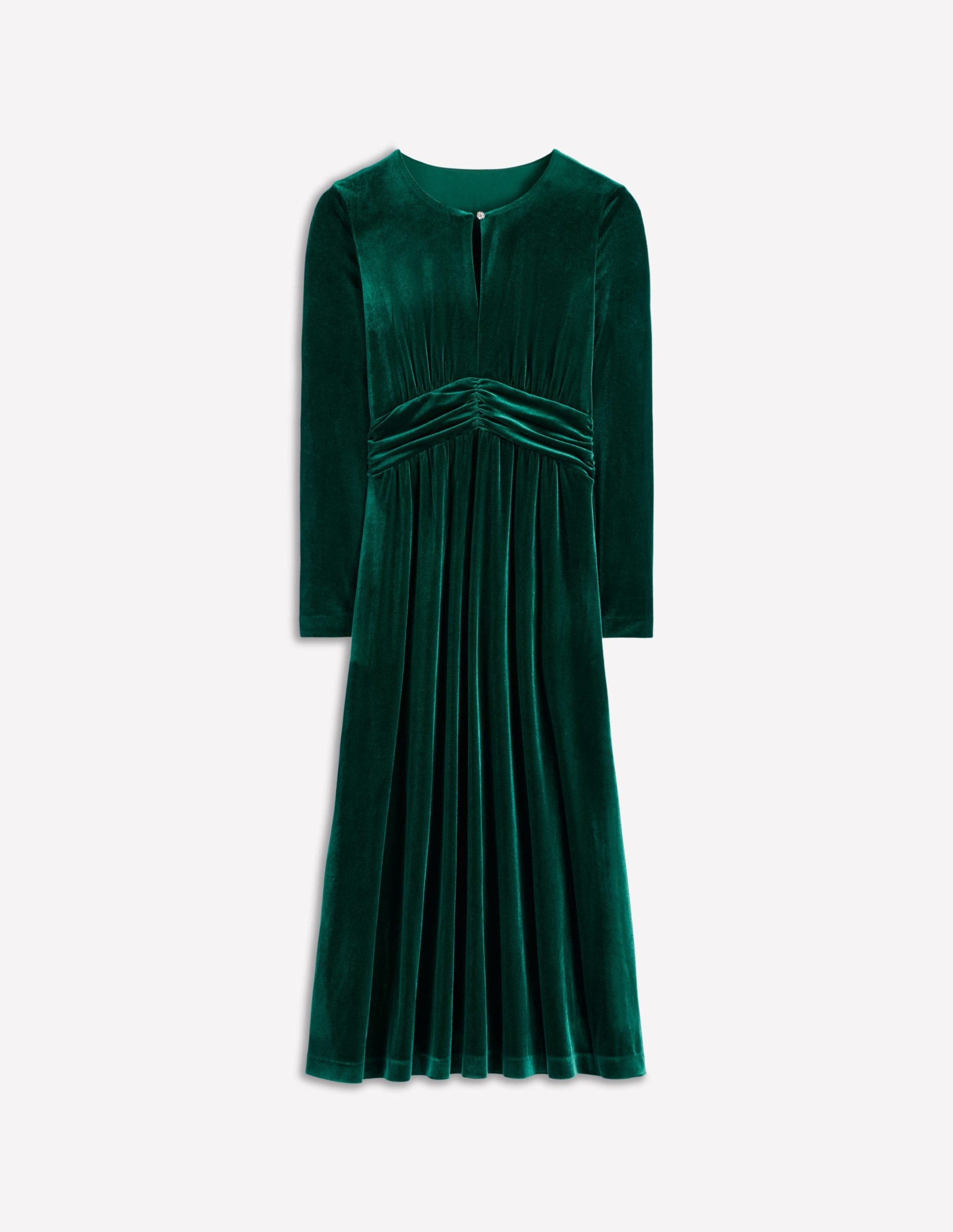 Tilda Velvet Midi Dress-Botanical Garden - Image 6