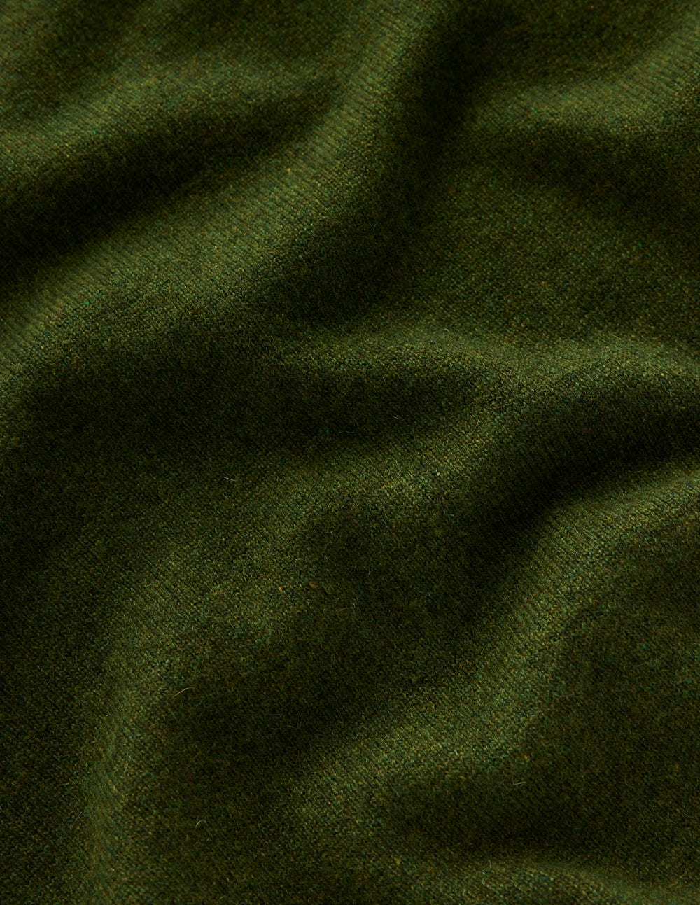 Eva Cashmere Vest-Leaf Green Melange - Image 7
