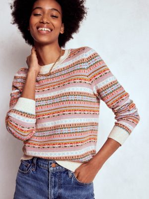 Edie Fair Isle Sweater-Heritage Fair Isle
