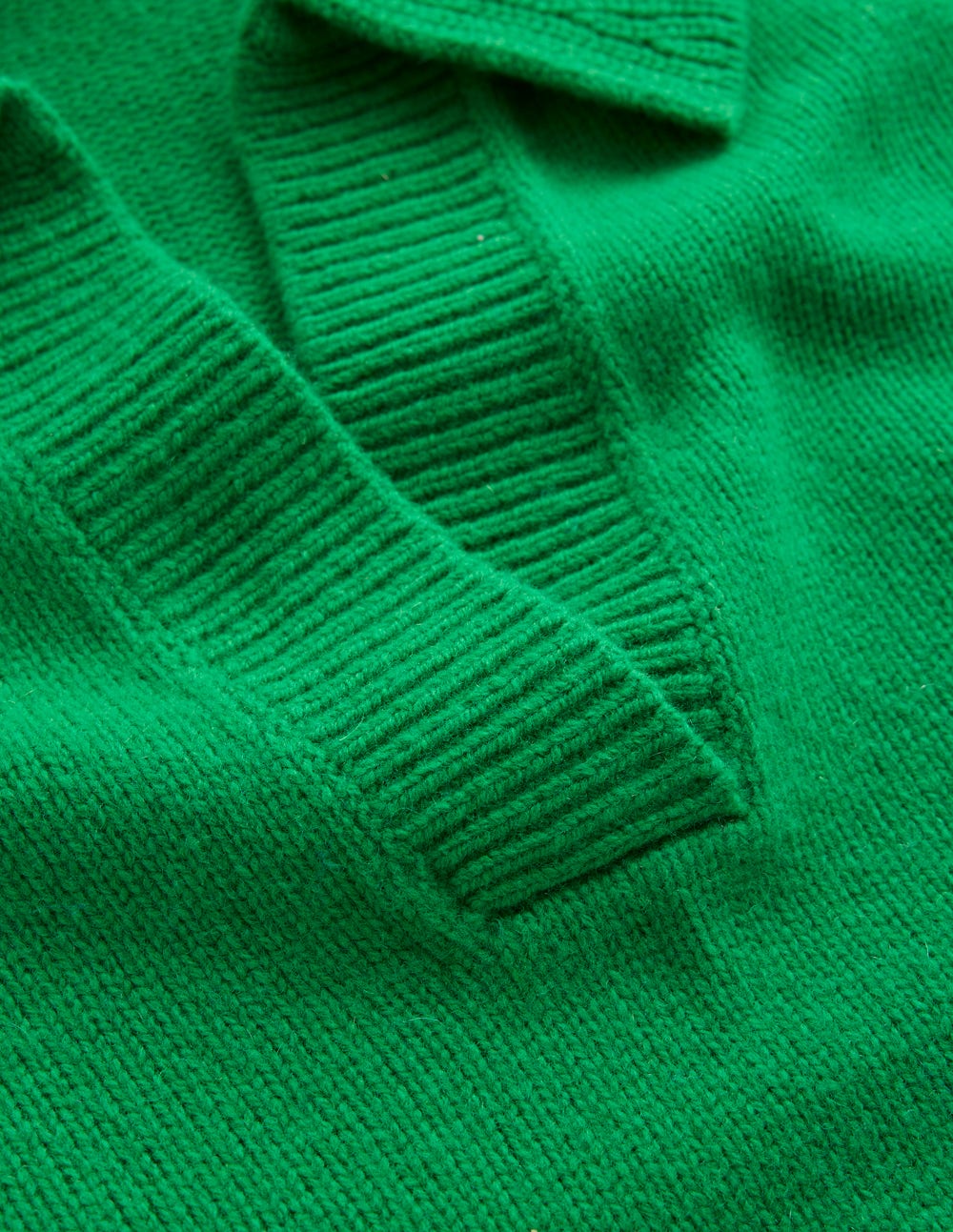 Marion Merino Henley Jumper-Rich Emerald - Image 8
