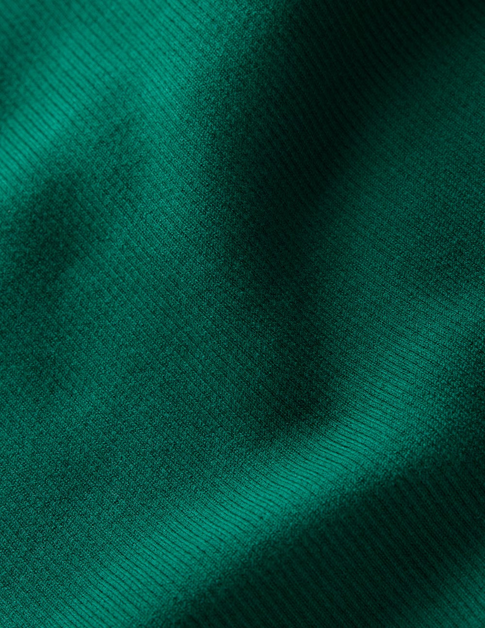 Emilia Cotton Roll Neck Jumper-Emerald Night - Image 6