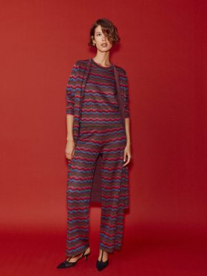 Edge to Edge Cardigan Coat-Multi