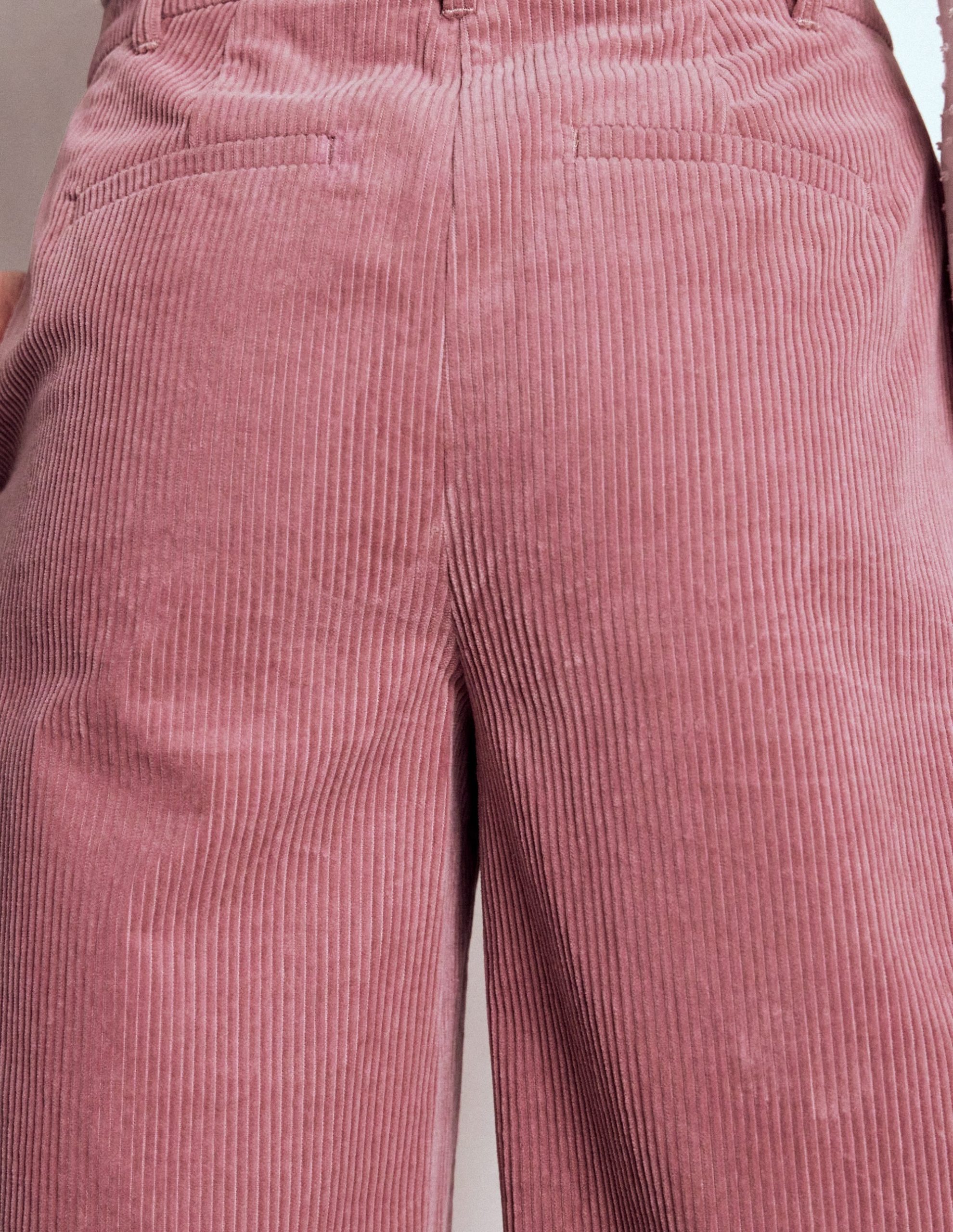 Belgravia Cord Trousers-Blushing Rose - Image 5