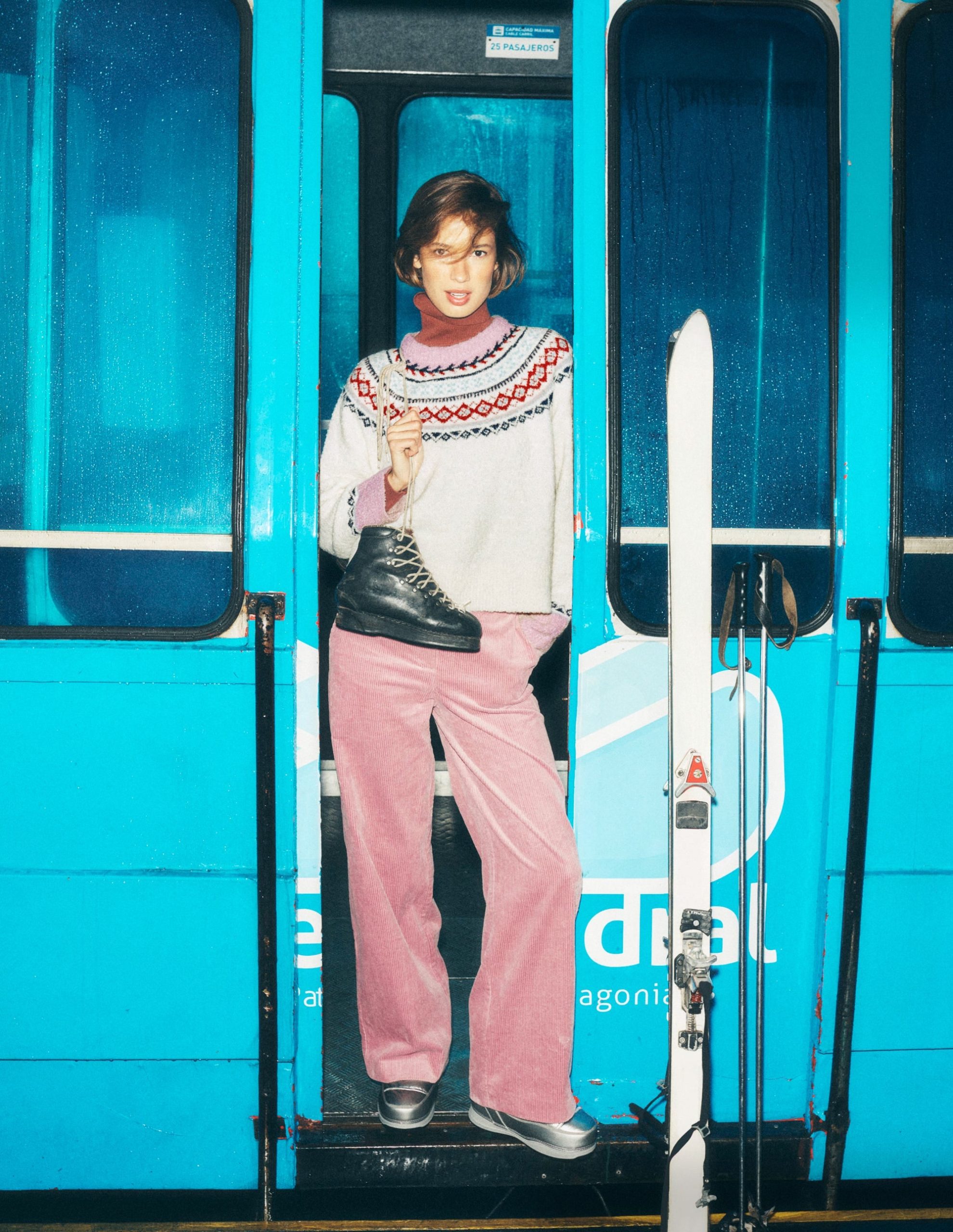 Belgravia Cord Trousers-Blushing Rose - Image 7