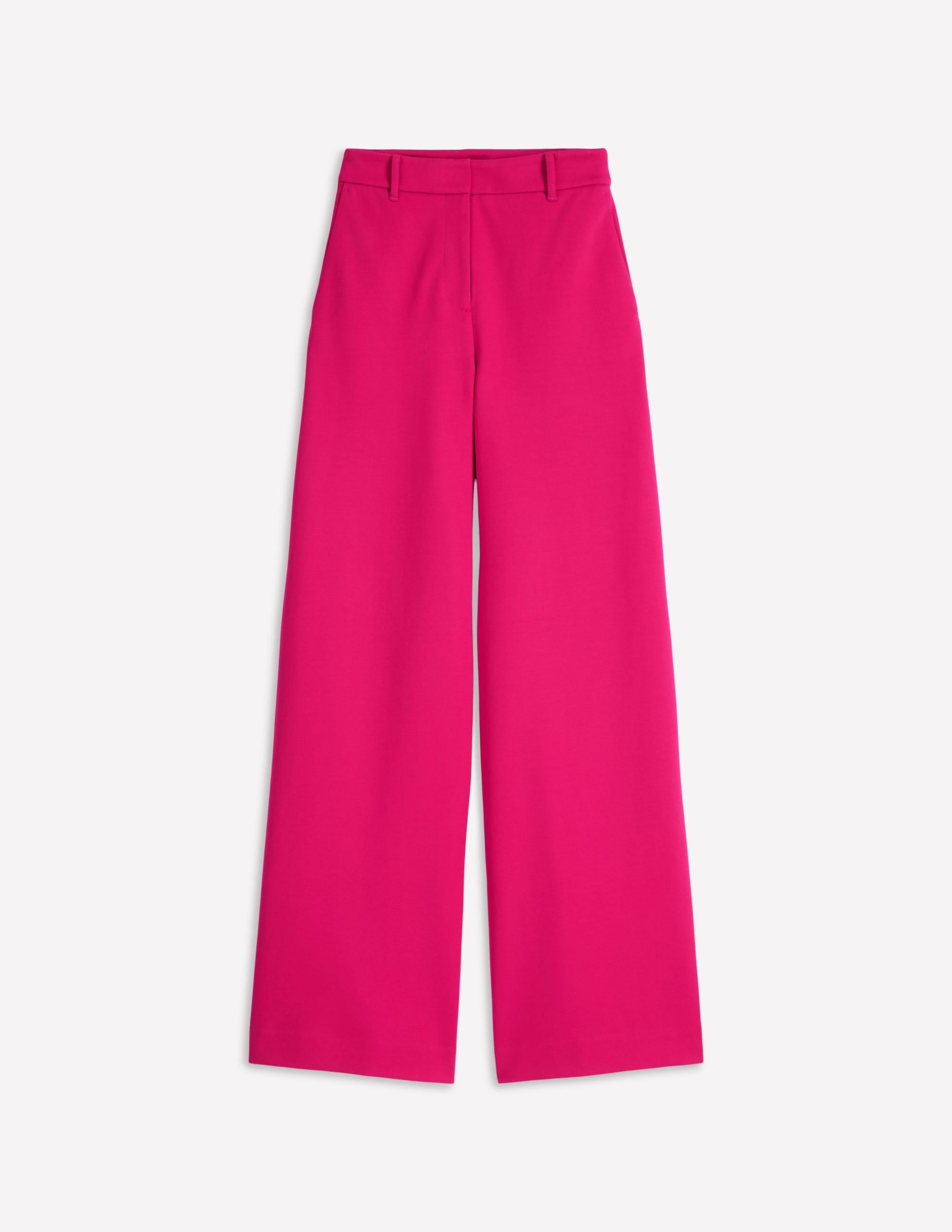 Belgravia Ponte Trousers-Vibrant Pink - Image 7