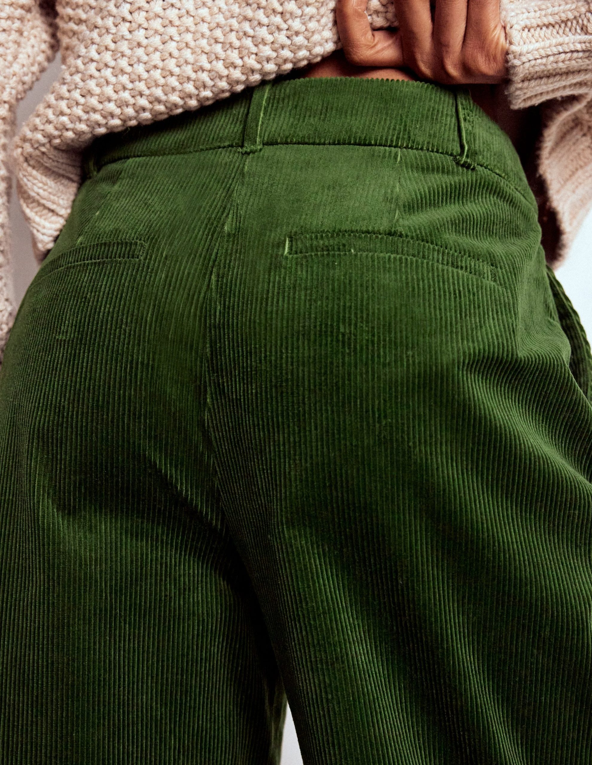 Kensington Cord Pants-Green Fir - Image 4
