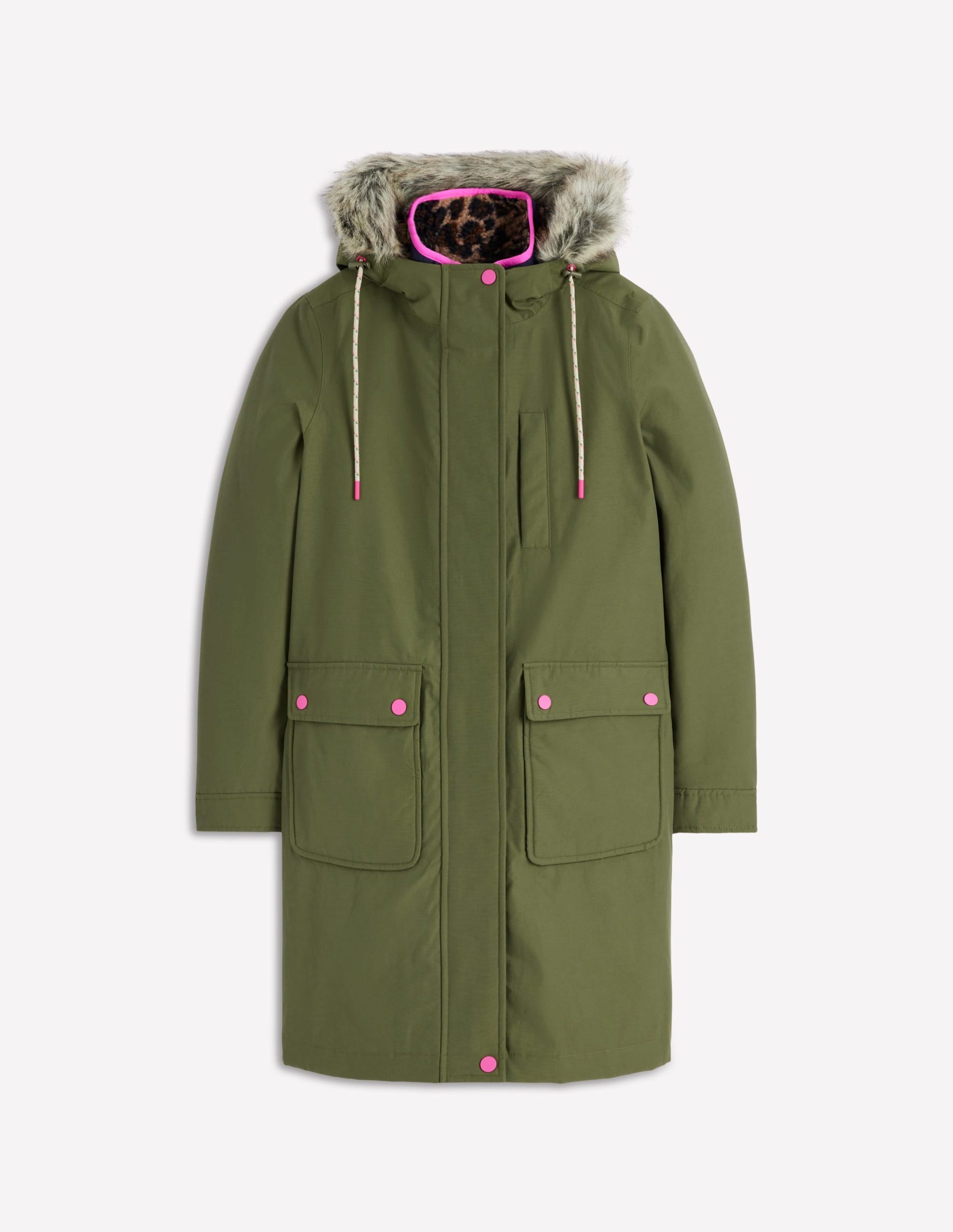 4-In-1 Hooded Parka-Woodland Green - Image 7