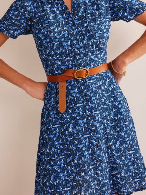 Classic Leather Belt-Tan