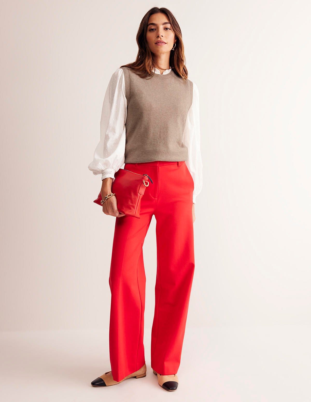 Eva Cashmere Tank-Chinchilla Melange - Image 4