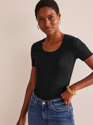 Essential Jersey T-Shirt-Black