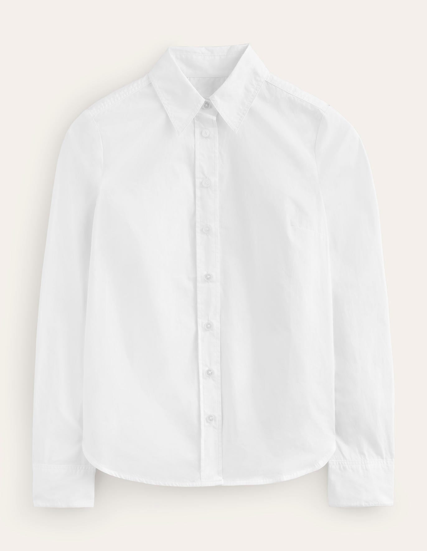 Sienna Cotton Shirt-White - Image 5